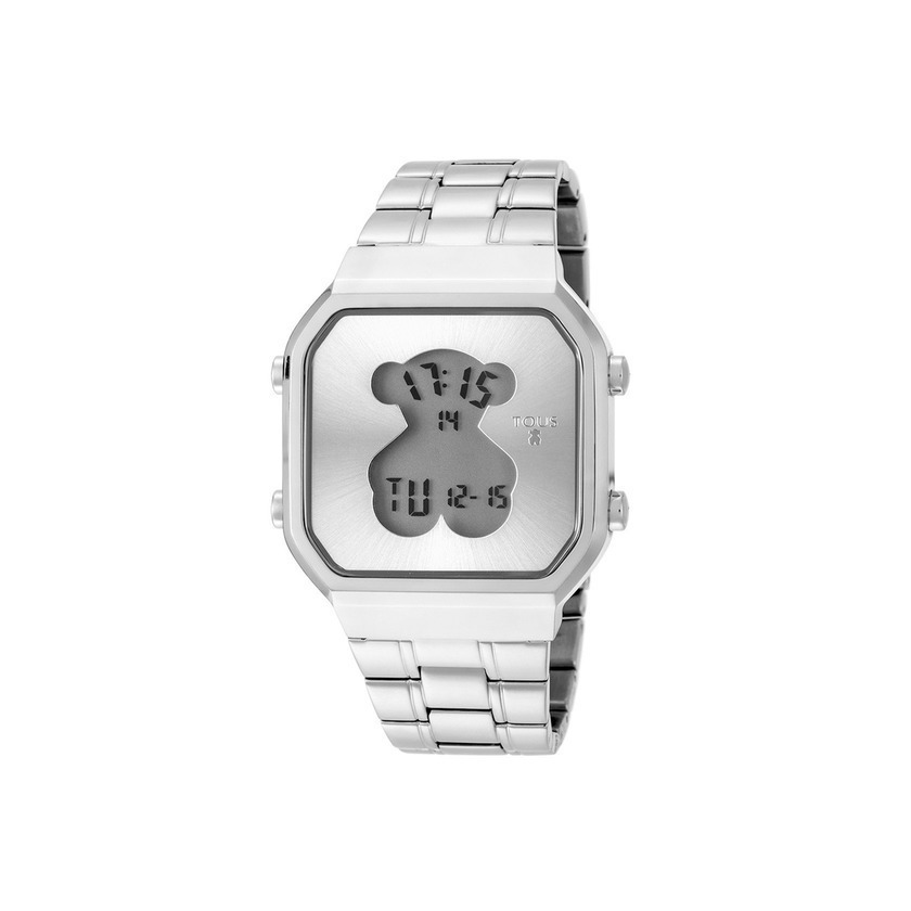 Fashion Reloj Tous D-Bear SQ de acero Ref