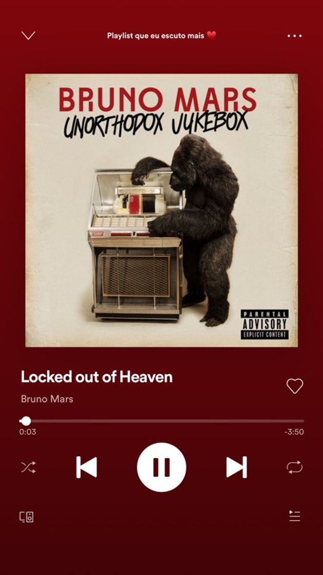 Canción Locked out of Heaven