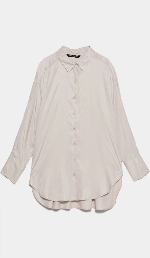 Camisa oversize fluida