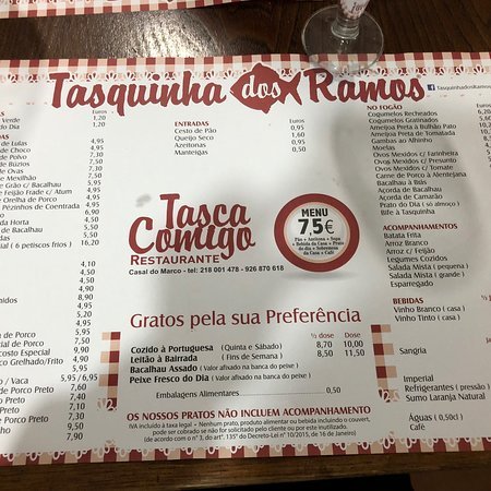 Restaurants Tasquinha dos Ramos