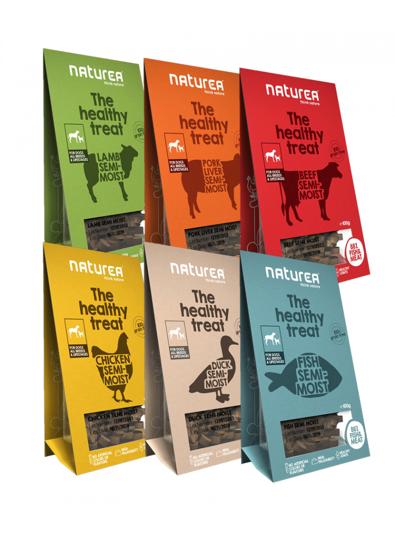 Producto NATUREA TREATS FOR DOGS 100GR

