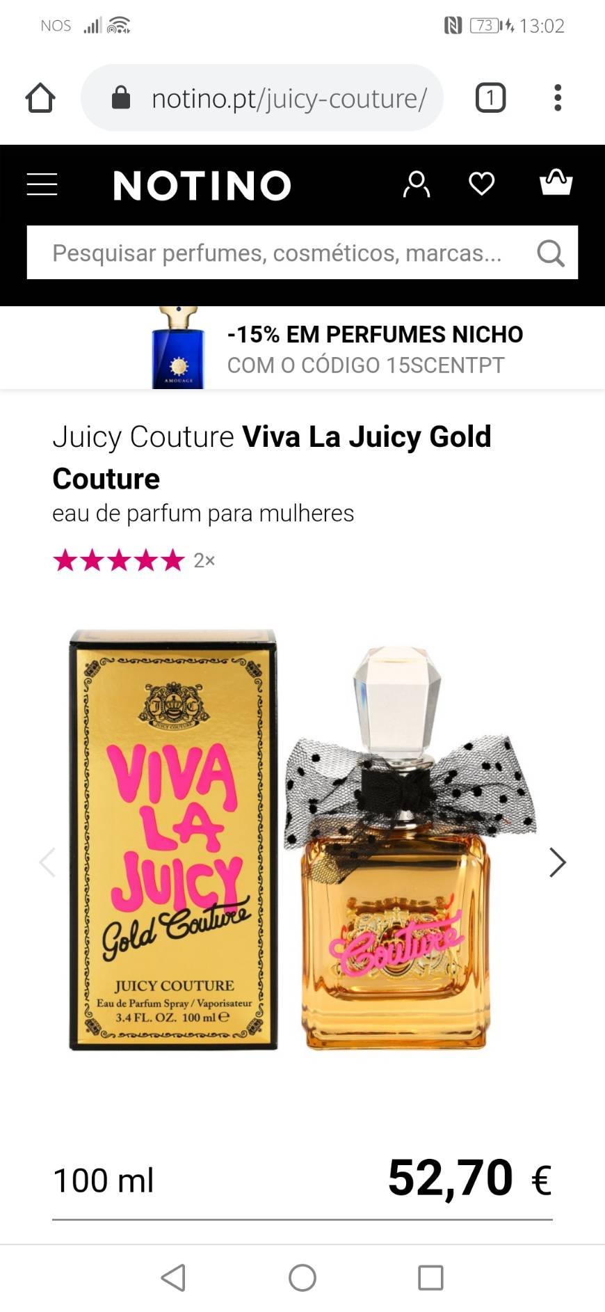 Fashion Perfume Juicy Couture