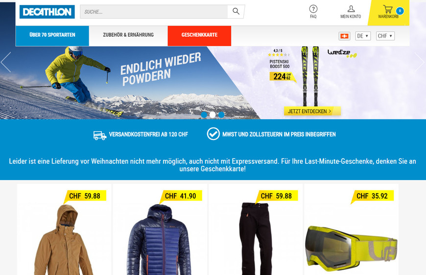 Moda Decathlon online