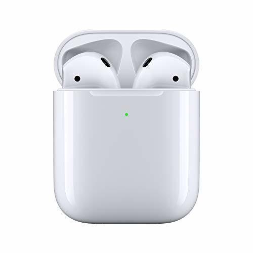 Social Apple AirPods con estuche de carga inalámbrica