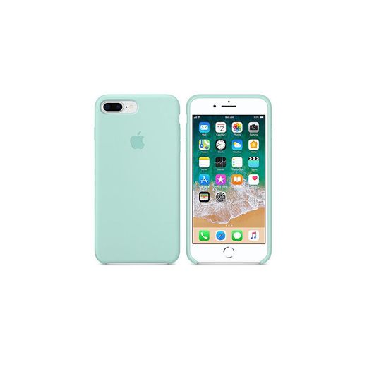 Funda para iPhone 7Plus/8Plus Carcasa Silicona Suave Colores del Caramelo con Superfino