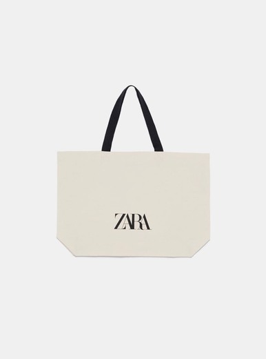 Bolso Shopper Logo Zara