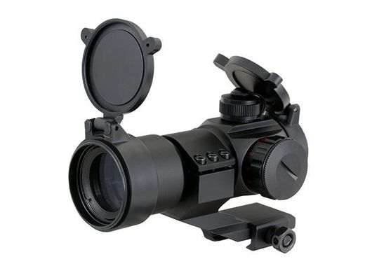 STANDARD CQB RED DOT SIGHT WITH CANTILEVER MOUNT - BLACK