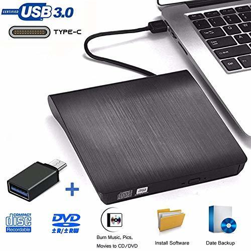 Place Grabadora DVD Externa, iAmotus Unidades CD/DVD Externas USB 3.0 Lector Grabadora Y