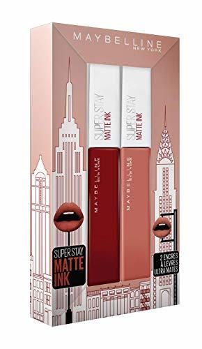 Maybelline New York regalo Superstay Matte Ink 50 Voyager/70 del Amazonas