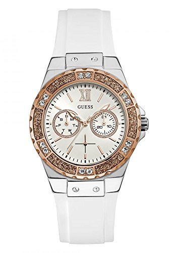 Lugar Guess Reloj Multiesfera para Mujer de Cuarzo con Correa en Caucho W1053L2