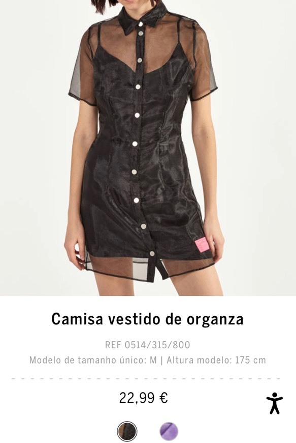 Producto Camisa vestido