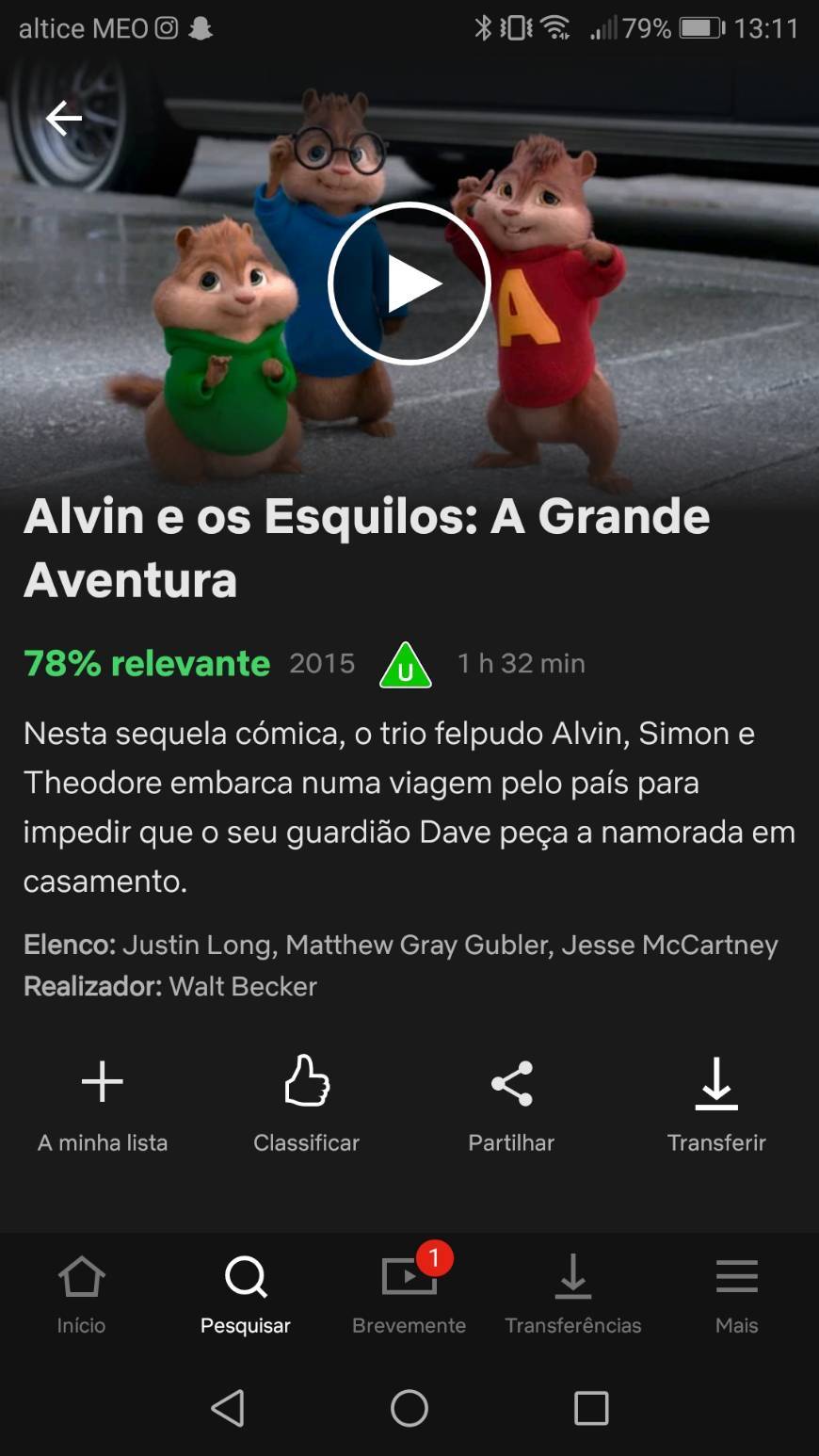 Movies Alvin e Os Esquilos