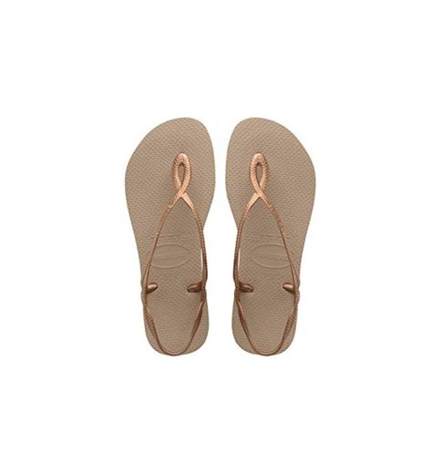 Havaianas Luna, Sandalias para Mujer, Dorado