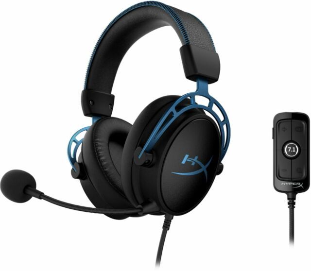 Fashion Headset HyperX Cloud Alpha S 7.1 Preto