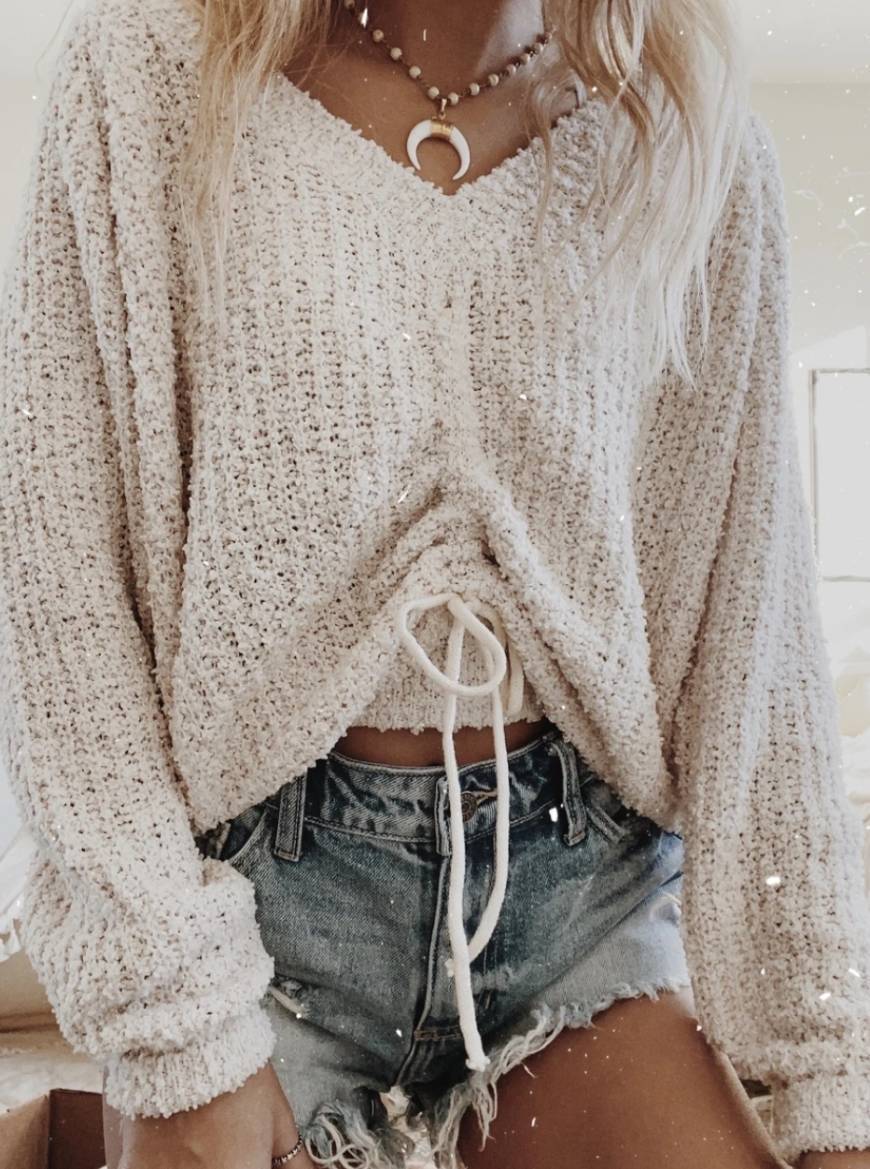 Social RUCHED PULLOVER SWEATER- $40