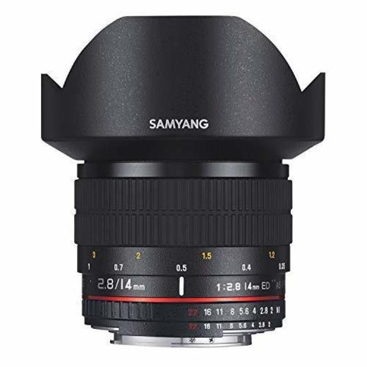 Samyang F1110601101 AE  - Objectivo para Canon,