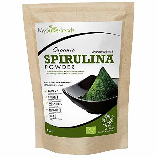 Belleza Polvo Organico Espirulina