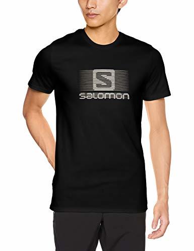 Product SALOMON Blend Logo SS tee M Camiseta Deportiva de Manga Corta