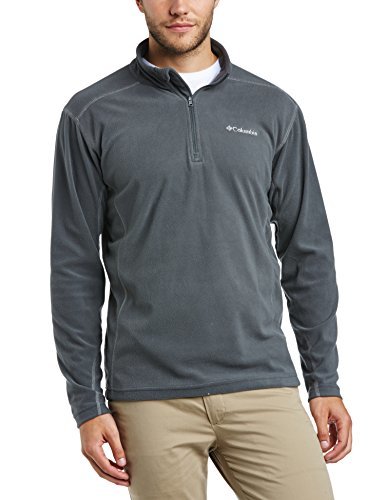 Lugar Columbia Klamath Range II Forro Polar con Media Cremallera, Hombre, Gris