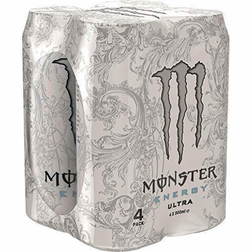 Social Monster - Ultra White, Bebida energética, 500 ml