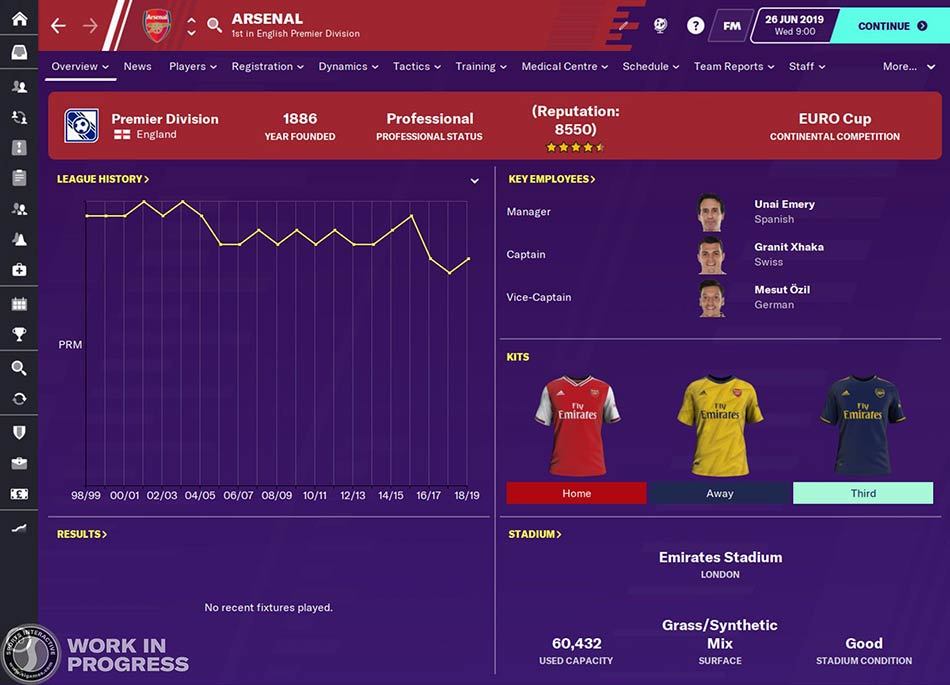 App Football Manager 2020 Mobile