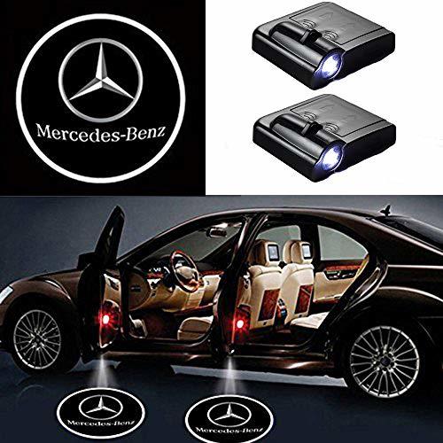 Social 2 Unids Puerta de Coche Inalámbrica Led Bienvenido Proyector Láser Logo Luz