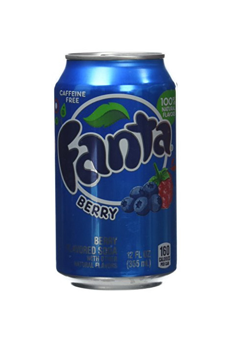 Social Fanta Berry - Paquete de 12 x 355 ml - Total
