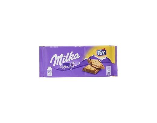 Milka - Tableta De Chocolate Y Galleta Tuc