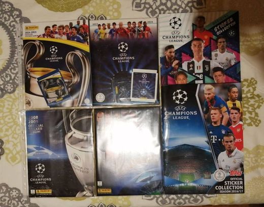 Coleções completas da UEFA Champions League 