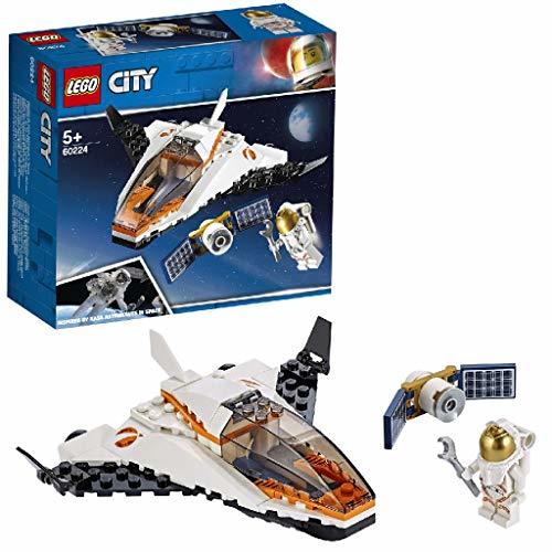 Social LEGO City Space Port - Misión: Reparar el Satélite, set de Construcción