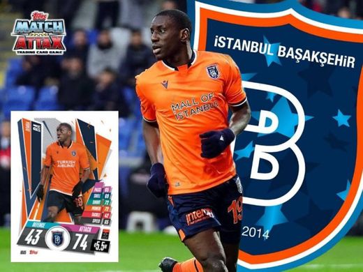 Demba Ba - Istanbul Basaksehir - Topps Match Attax 