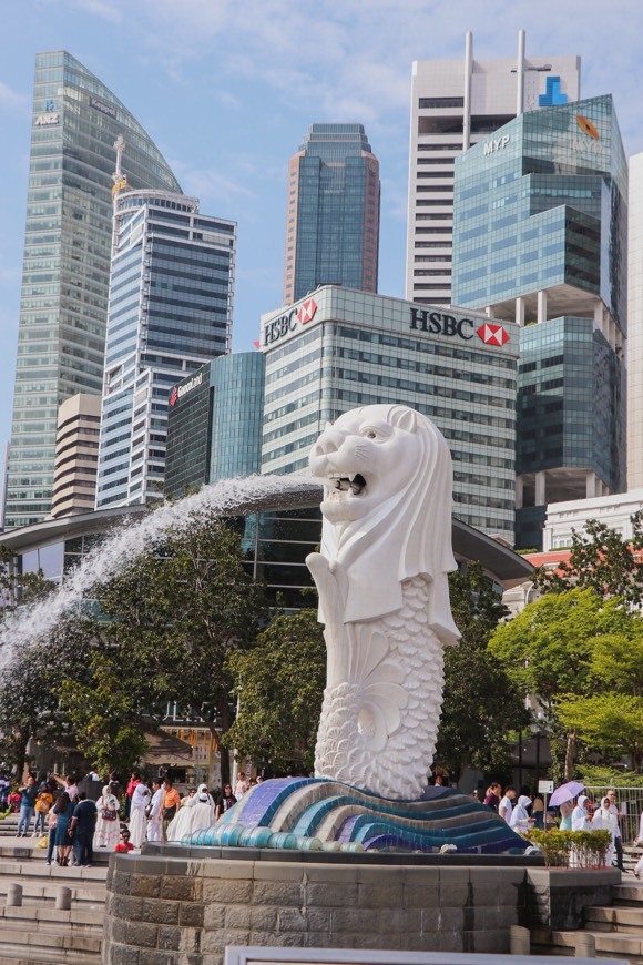 Lugar Merlion