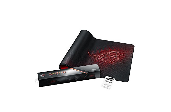 ROG Sheath Fabric Gaming Mouse Pad Black/Red Extra Large