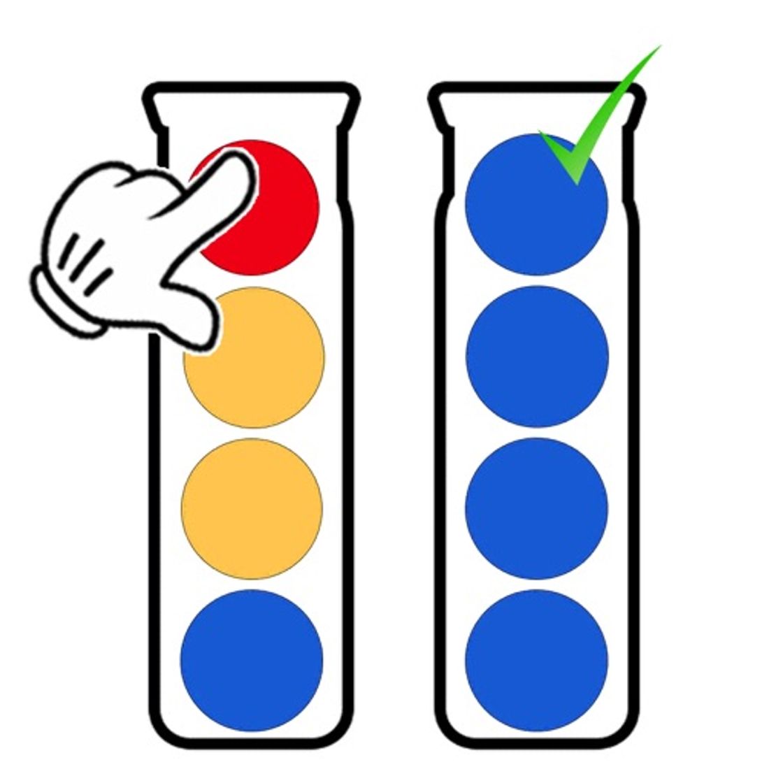 App Sort It 2D - Ball Sort Puzzle