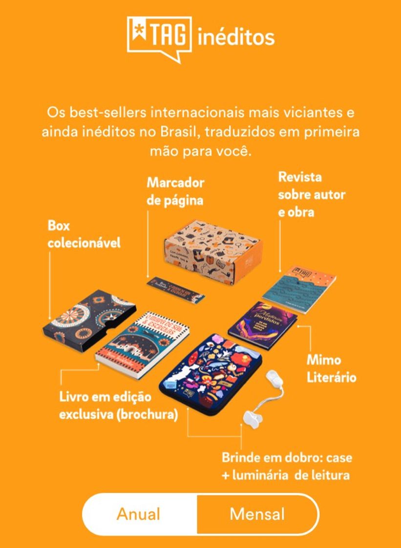 Moda Tag Livros