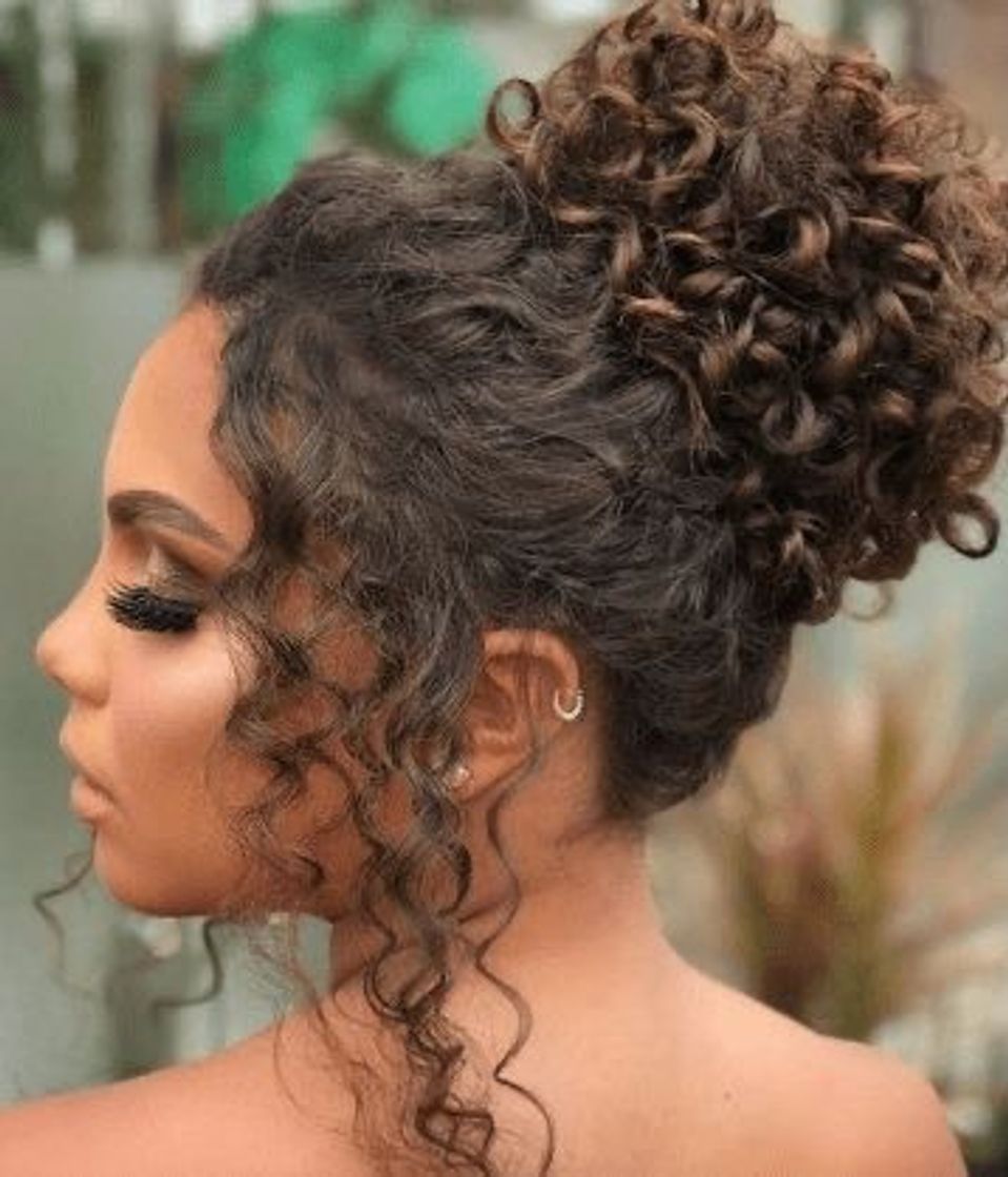 Social Penteado cabelo cacheado💙☁️
