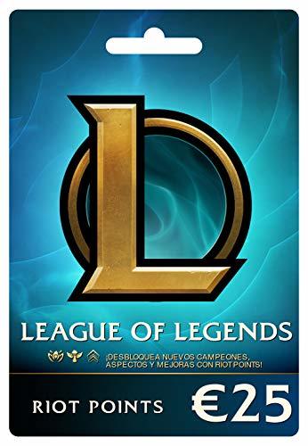 Producto League of Legends €25 Tarjeta de regalo prepaga