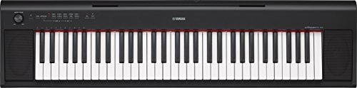 Electronic Yamaha NP-12 Piaggero - Teclado digital portátil sencillo y elegante con 61