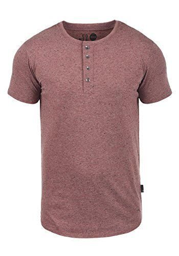 !Solid Thai - Camiseta para Hombre, tamaño:M;Color:Wine Red