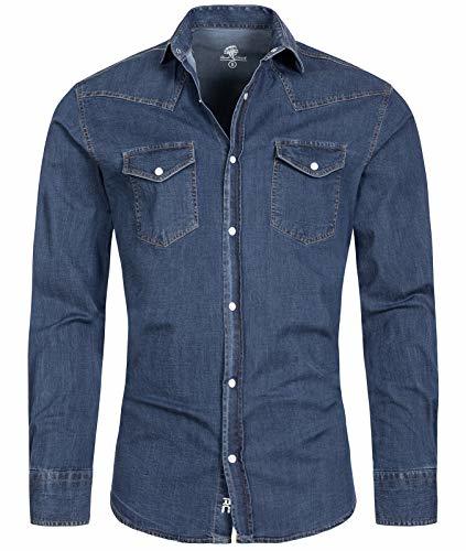 Producto Rock Creek - Camisa Vaquera para Hombre