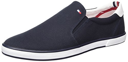 Producto Tommy Hilfiger Iconic Slip on Sneaker, Zapatillas para Hombre, Azul