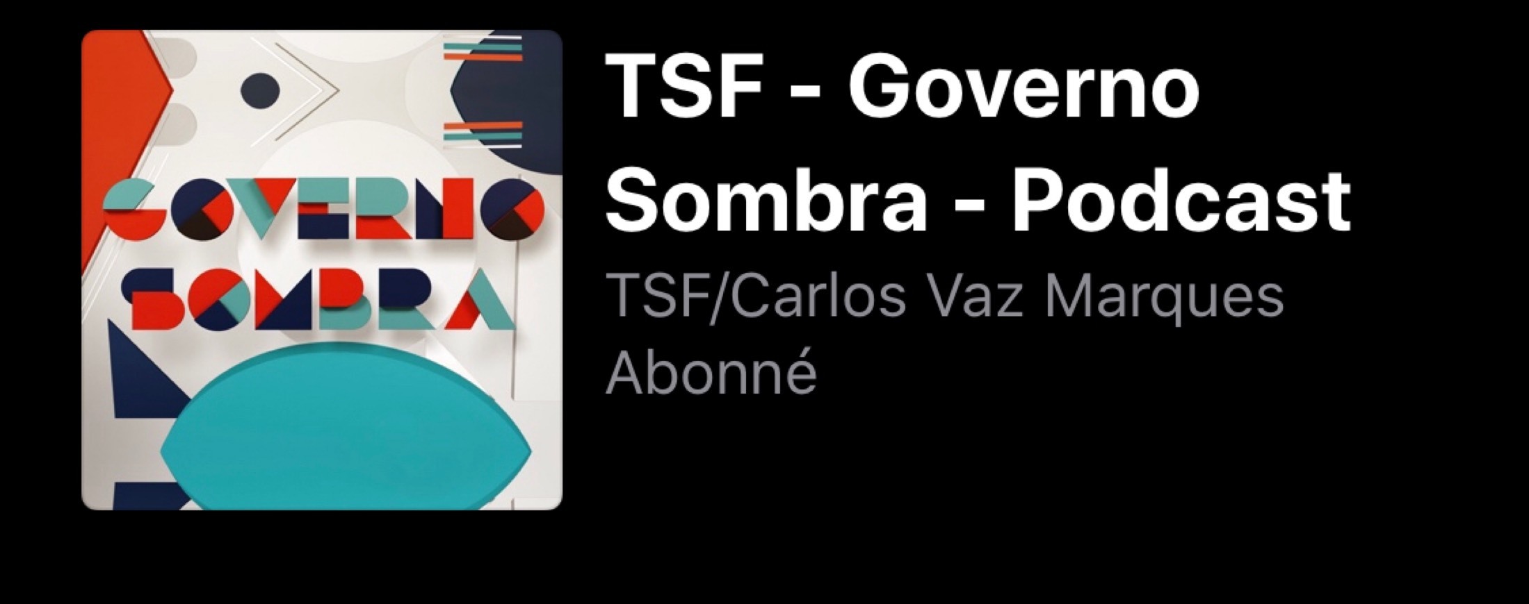 Governo Sombra