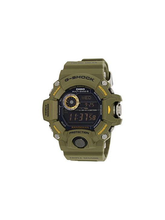 Moda Casio Reloj Hombre de Digital con Correa en Resina GW-9400-3ER