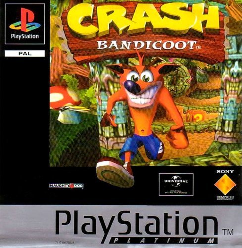 Electronic Crash Bandicoot game