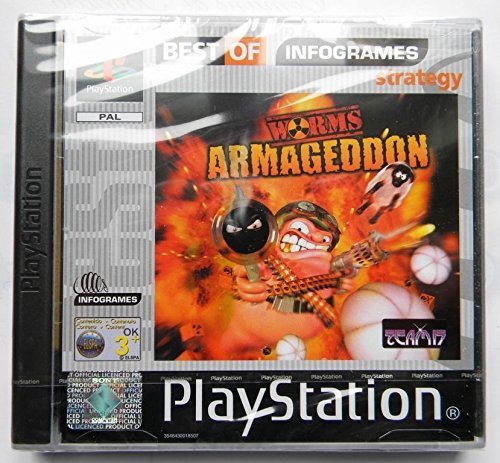 Electrónica WORMS ARMAGEDDON PS1 ITA