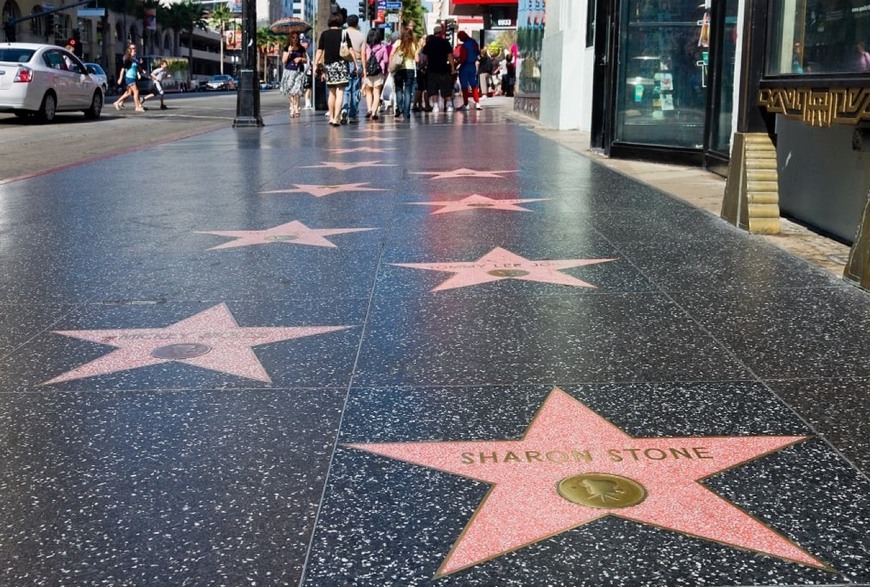 Lugar Walk of Fame Hollywood