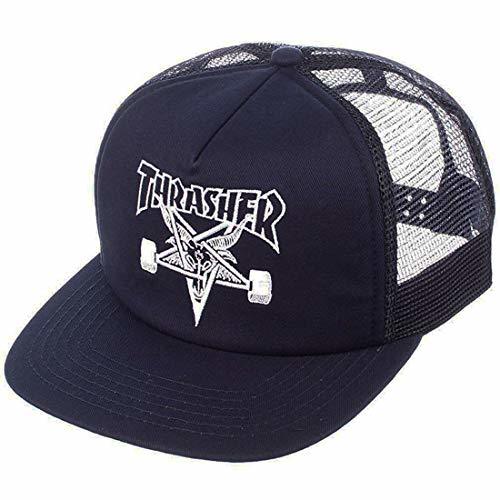 Products GORRA THRASHER SKATE GOAT EMB MESH NAVY BLUE