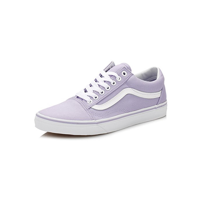 Social Vans U Old Skool Zapatillas Lavende Lavender True White Violett, Schuhe Unisex