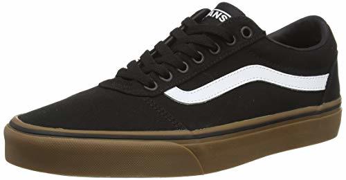Social Vans Ward Canvas, Zapatillas para Hombre Negro
