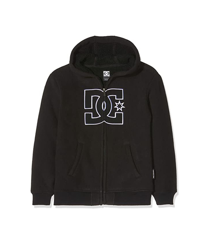 Productos DC Shoes New Star Sherpa Sudadera, Niños, Negro